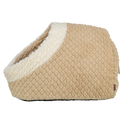 <span id="brand" data="trixie"/> Kattenmand Iglo Kaline Mio 35×41×26 cm – lichtbruin/crème