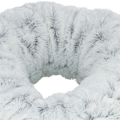 TRIXIE katten speeltunnel Harvey pluche 160×25 cm – wit/grijs