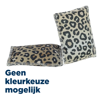 TRIXIE kattenspeeltje Leo panterprint 9×7 cm – valeriaan