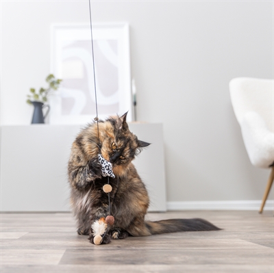 <span id="brand" data="trixie"/> kattenhengel Ster pluche met kattenkruid 50 cm