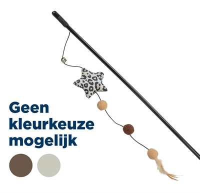 TRIXIE kattenhengel Ster pluche met kattenkruid 50 cm