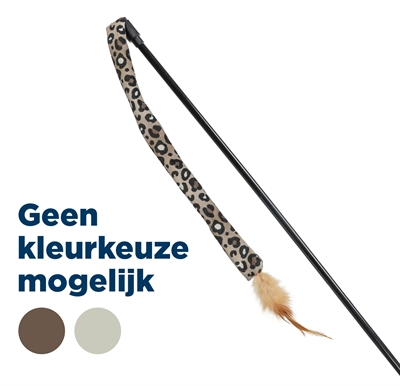 TRIXIE kattenhengel Staart met kattenkruid 51 cm – panterprint