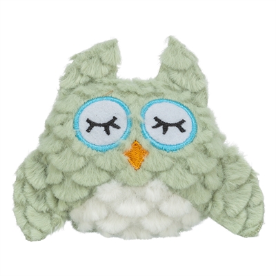 TRIXIE Kattenspeeltje Uil pluche 11 cm – met kattenkruid (assorti)