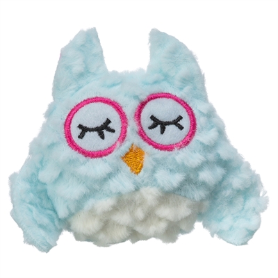 TRIXIE Kattenspeeltje Uil pluche 11 cm – met kattenkruid (assorti)