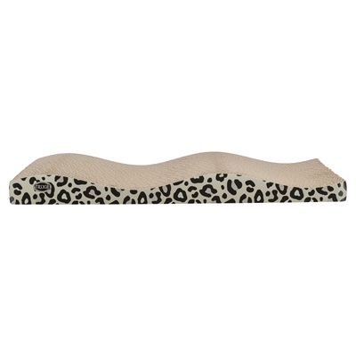 <span id="brand" data="trixie"/> krabplank karton panterprint met kattenkruid 44×25×6 cm 2st