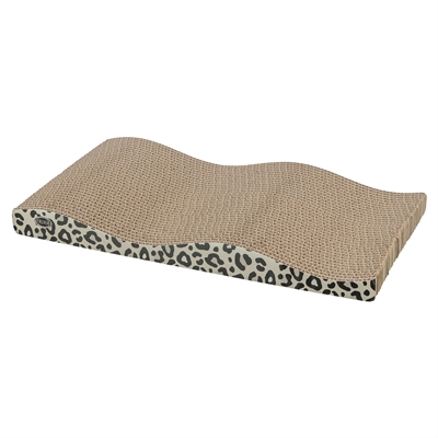 <span id="brand" data="trixie"/> krabplank karton panterprint met kattenkruid 44×25×6 cm 2st