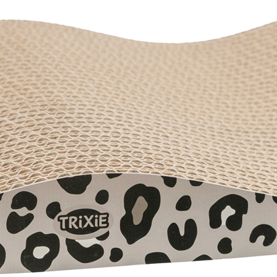 <span id="brand" data="trixie"/> krabplank karton panterprint met kattenkruid 44×25×6 cm 2st