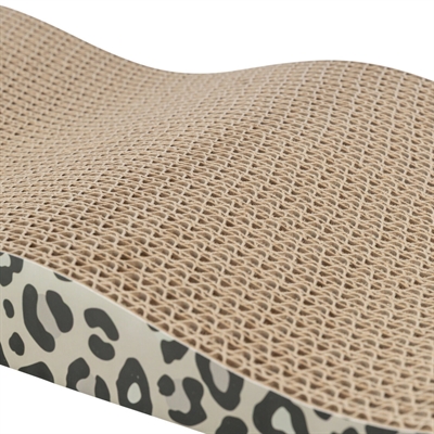 <span id="brand" data="trixie"/> krabplank karton panterprint met kattenkruid 44×25×6 cm 2st