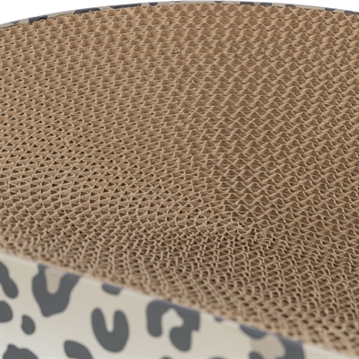 <span id="brand" data="trixie"/> krabmand Leo karton 63×35×10 cm – crème met catnip