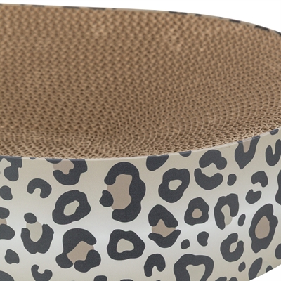 <span id="brand" data="trixie"/> krabmand Leo karton 63×35×10 cm – crème met catnip