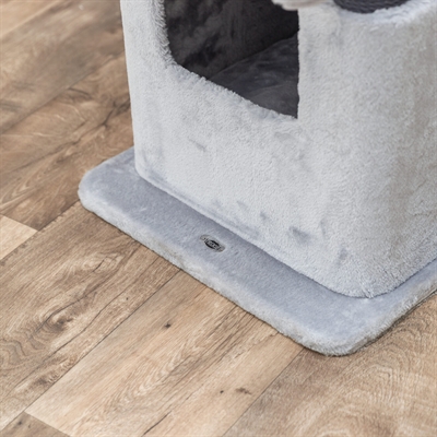 TRIXIE Krabpaal Lucano XXL 58×48×110 cm – lichtgrijs/donkergrijs