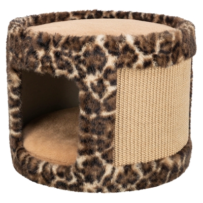 TRIXIE Krabton Leo Panterprint 38×38×30 cm – Bruin