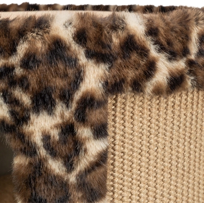 TRIXIE Krabton Leo Panterprint 38×38×30 cm – Bruin