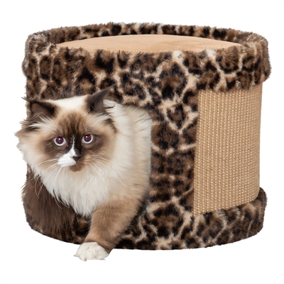 TRIXIE Krabton Leo Panterprint 38×38×30 cm – Bruin