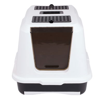 EASYPETS kattenbak houtkorrel 54×45×43 cm – ladesysteem