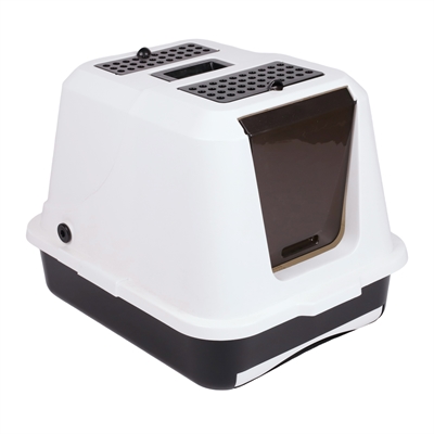 EASYPETS kattenbak houtkorrel 54×45×43 cm – ladesysteem