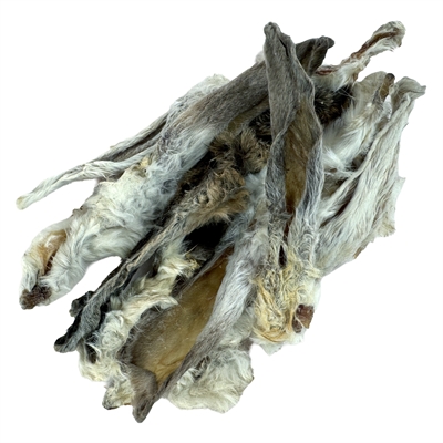 PETSNACK hondensnack Konijnenoren met vacht 7 st