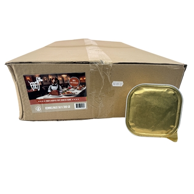 FREDS Hondenpaté Hert & Gevogelte Kennelpack 50x300 g