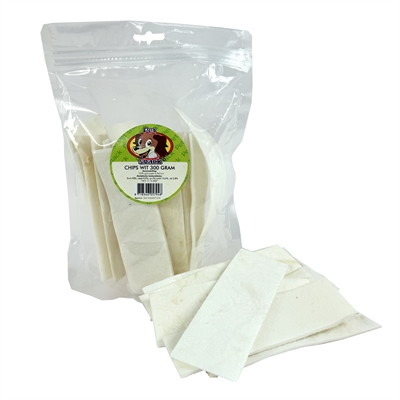 PETSNACK Hondensnack Chips buffelhuid 300 g – tandverzorgend