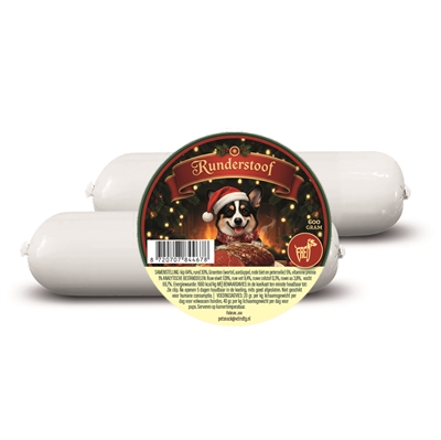 FREDS hondenworst Runderstoof 2x200 g – kip & rund met groenten