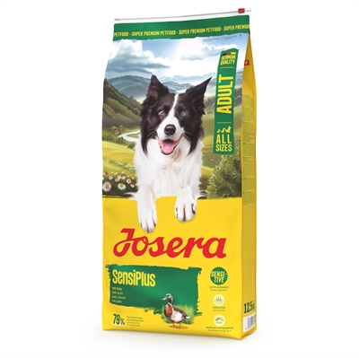 JOSERA Adult Sensiplus hondenvoer – Glutenvrij & licht verteerbaar - 12,5 kg
