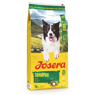 JOSERA Adult Sensiplus hondenvoer – Glutenvrij & licht verteerbaar - 12,5 kg