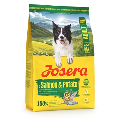 JOSERA hondenvoer All Sizes Volwassen Zalm/Aardappel 3 kg – graanvrij