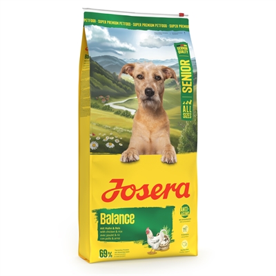 JOSERA Senior hondenvoer All Sizes Balance 12,5 kg – kip & rijst