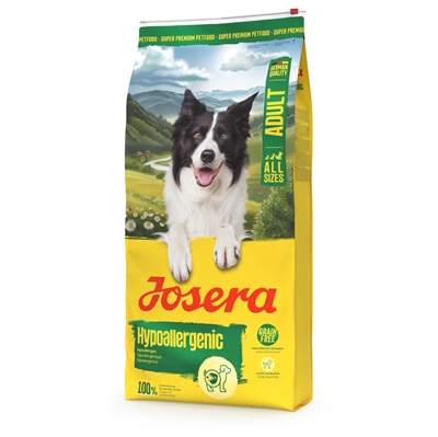 JOSERA Hondenvoer All Sizes Adult Hypoallergenic Graanvrij met insecten-eiwit - 12,5 kg