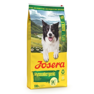JOSERA Hondenvoer All Sizes Adult Hypoallergenic Graanvrij met insecten-eiwit - 12,5 kg