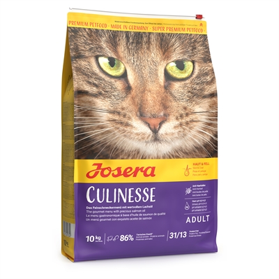 JOSERA Kattenvoer CULINESSE met zalm & gevogelte-eiwit, goed verteerbaar - 10 kg