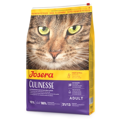JOSERA Kattenvoer CULINESSE met zalm & gevogelte-eiwit, goed verteerbaar - 10 kg