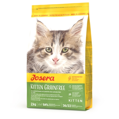 JOSERA Kittenvoer Graanvrij 2 kg – Energierijk