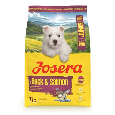 JOSERA puppyvoer Mini Junior Eend/Zalm 3 kg
