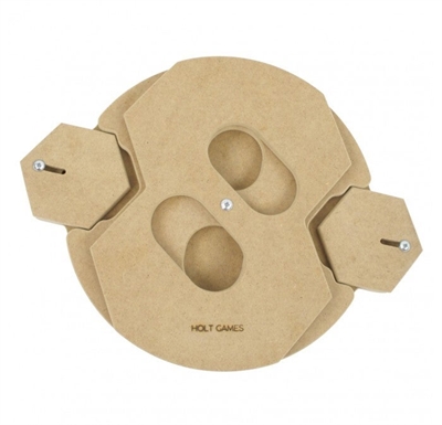 HOLT GAMES activiteitenspel Spot houten 31,5×31,5×5 cm