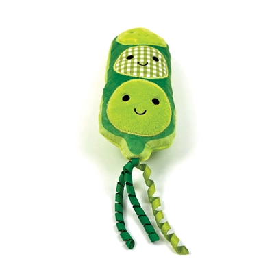 HAPPY PET Katzenspielzeug Tabby Patch Erbsen-Kicker 30×10×7 cm