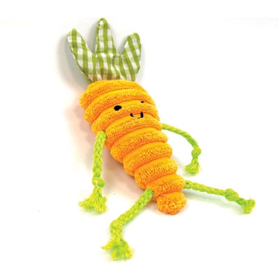 HAPPY PET Katzenspielzeug Tabby Patch Karotten mit Katzenminze 14 & 20 cm