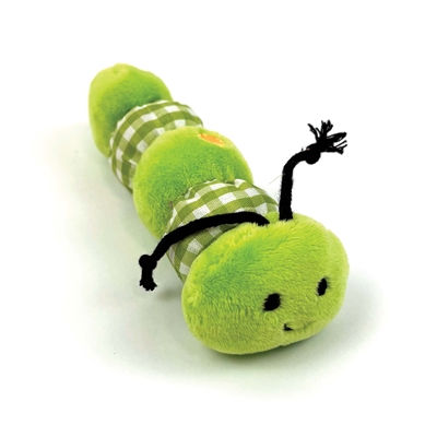 HAPPY PET Katzenspielzeug Tabby Patch Raupen 12 und 9 cm