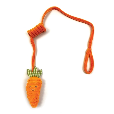HAPPY PET Katzenspielzeug Tabby Patch Karotte Bungee 80×6×2 cm