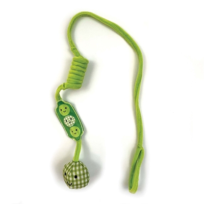 HAPPY PET Katzenspielzeug Tabby Patch Erbsen-Bungee 80×7×2 cm