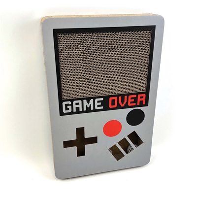 HAPPY PET kartonnen krabmat Tabby Patch Gameboy 45,5×30,5×5 cm