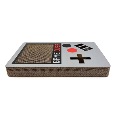 HAPPY PET kartonnen krabmat Tabby Patch Gameboy 45,5×30,5×5 cm