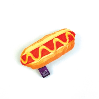 HAPPY PET kattenspeelgoed Fastfood met catnip 11,5×5,5×3,5cm – assorti