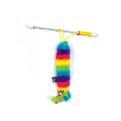 HAPPY PET kattenhengel Tabby Patch 28×5×2 cm – regenboog
