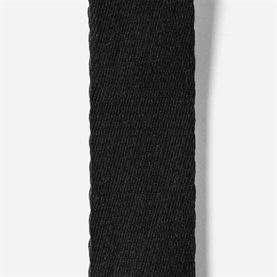 MORSO Hondentuig Mini van gerecycled PET verstelbaar - Zwart - 24-32 x 1,5 cm