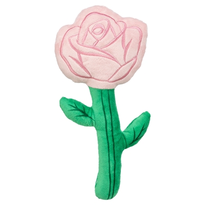 TRIXIE hondenspeeltje pluche roos Valentijn 30 cm – roze