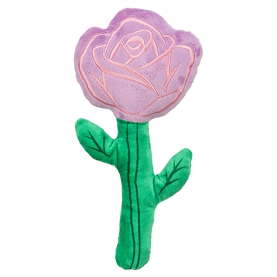 TRIXIE hondenspeeltje pluche roos Valentijn 30 cm – paars