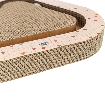 TRIXIE krabplank Valentijn met ballen 36×36×5 cm – abrikoos