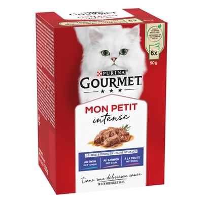GOURMET natvoer Mon Petit Vis 6x50 g – vismix