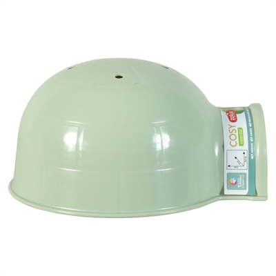 ZOLUX Iglo voor knaagdieren Plastic S 19×16,5×9 cm – Groen